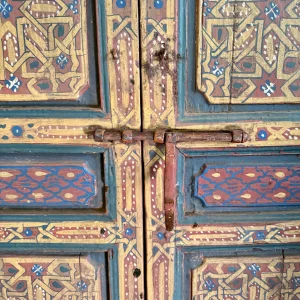 unikate holztuer dekotuer berber marokko11